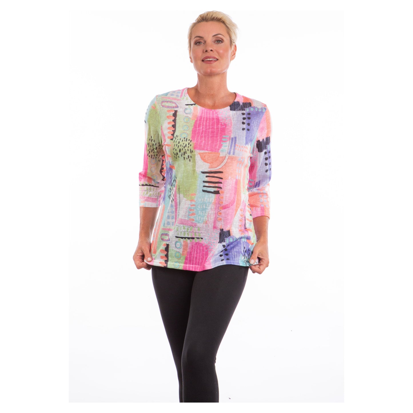 3/4 Sleeve Light Tops