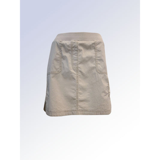 Pull On Poplin Skirt