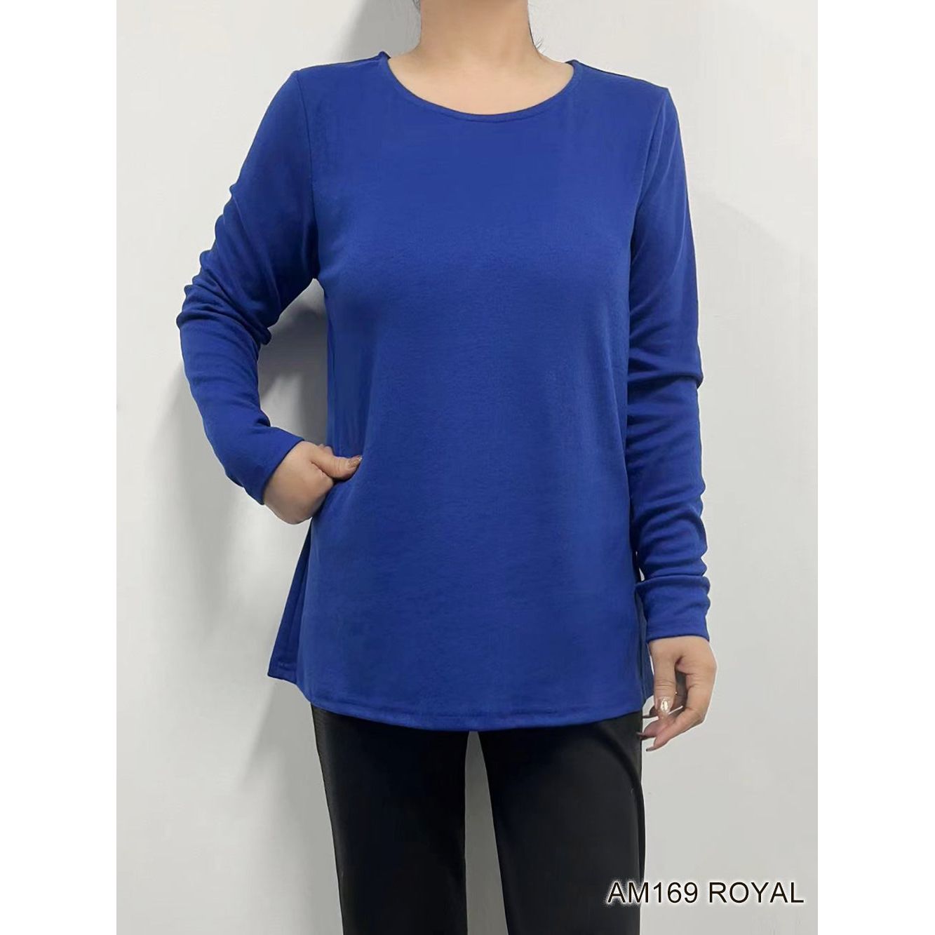 Plain Colored Soft Top (Straight Hem - Various Colors)