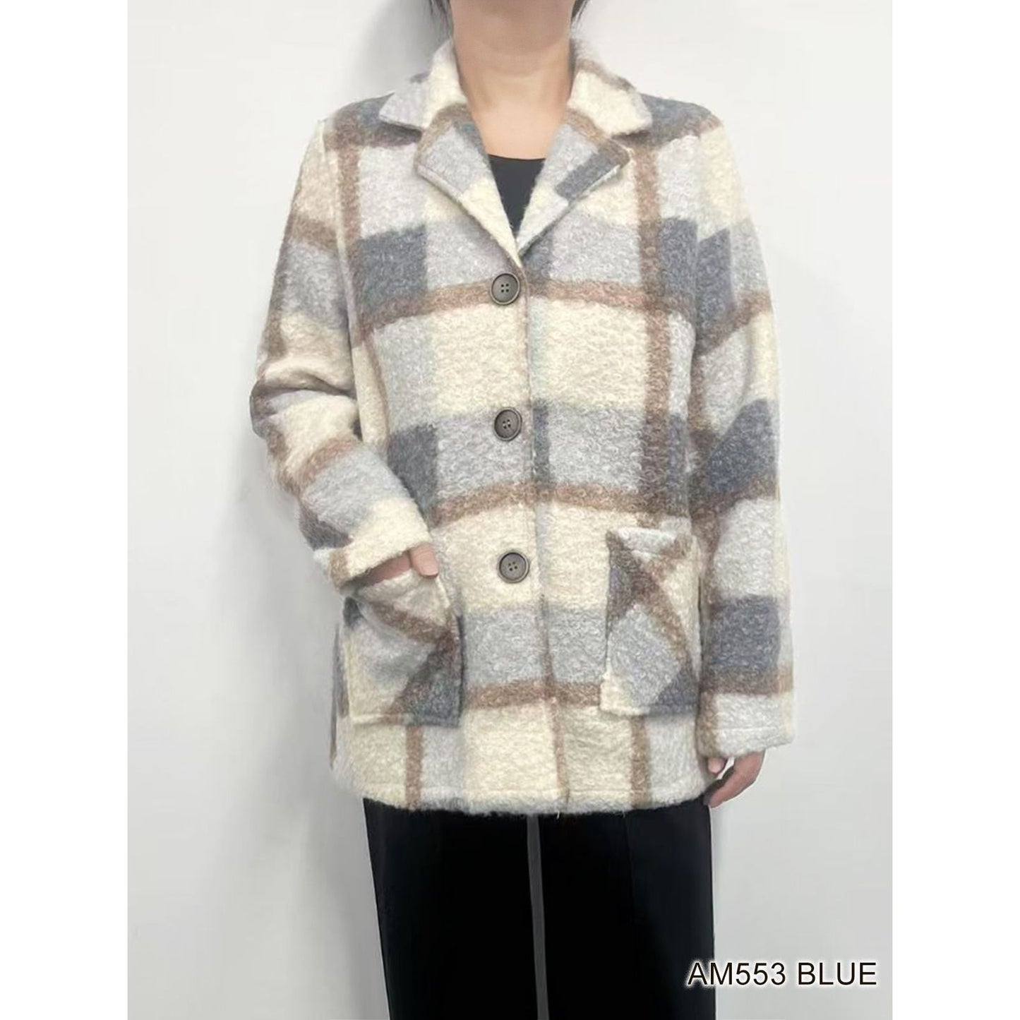 Lightweight Plaid Jacket