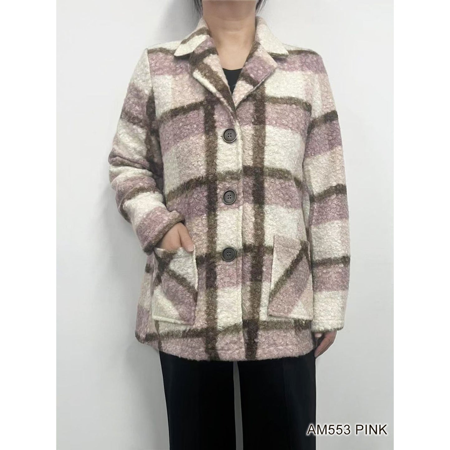 Lightweight Plaid Jacket
