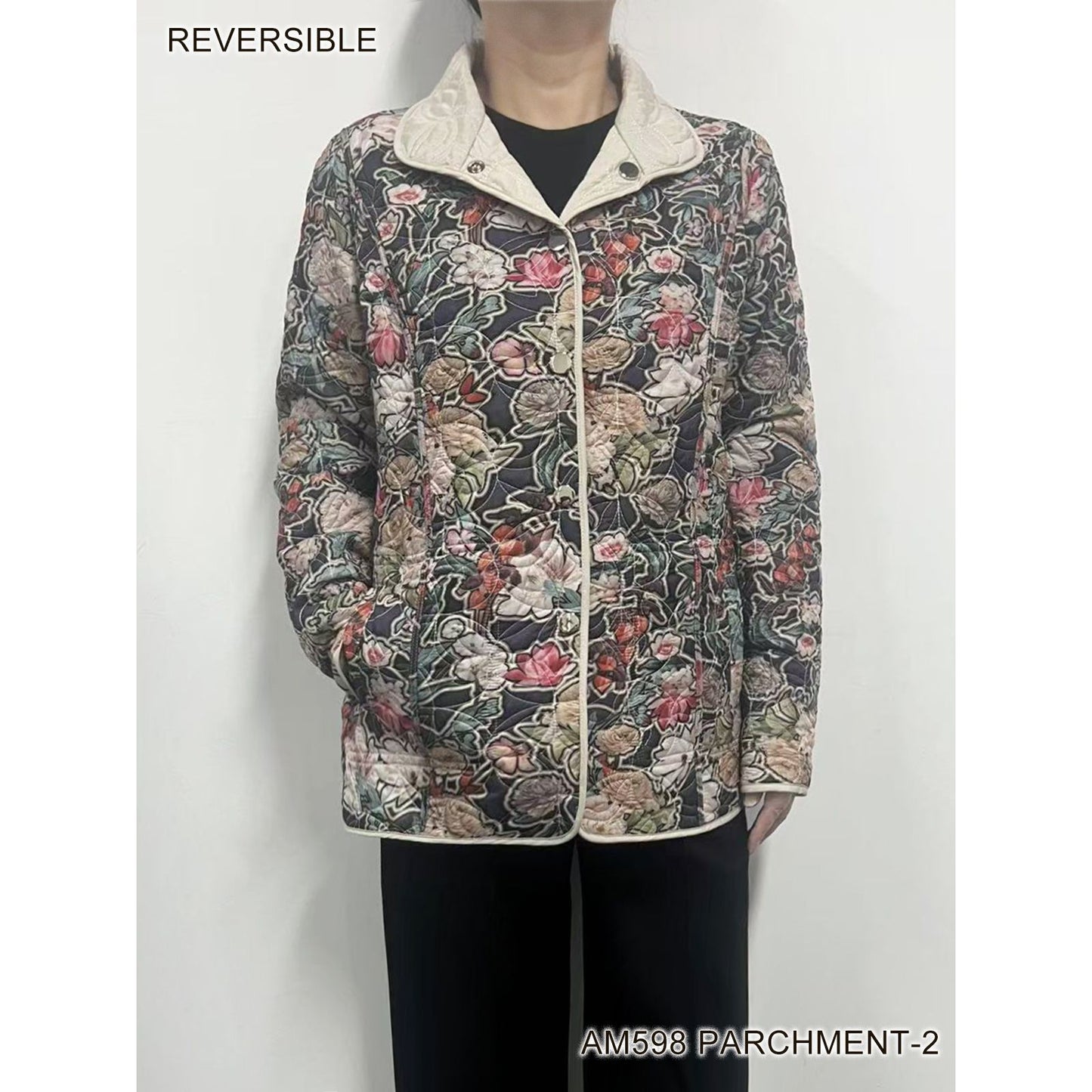 Reversible Light Quilted Jacket