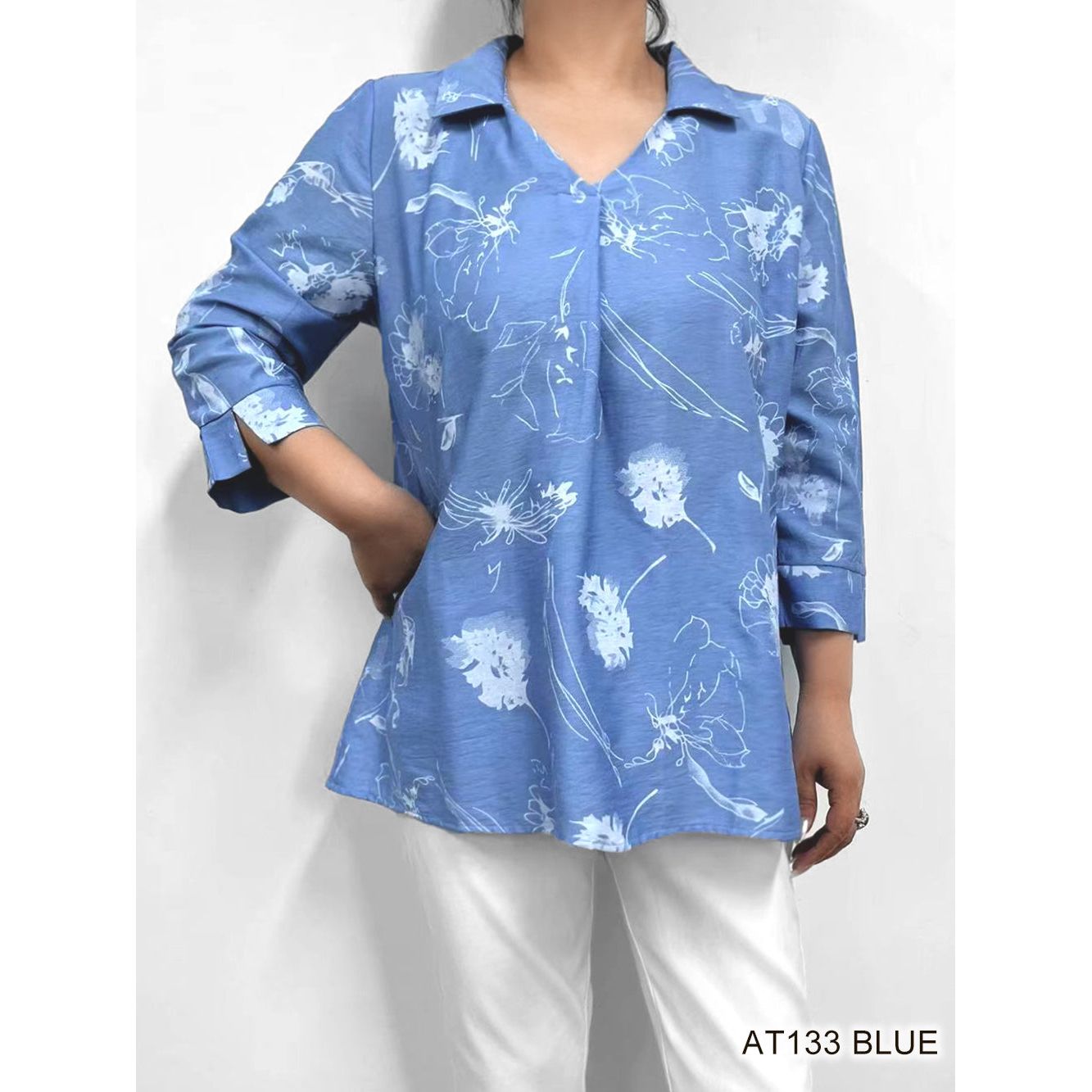 Perfect Top for Spring in Flowers