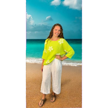 Woven Lilly Waffle Top