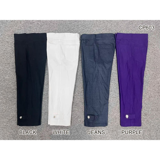 Shelly Capris - Black or Denim