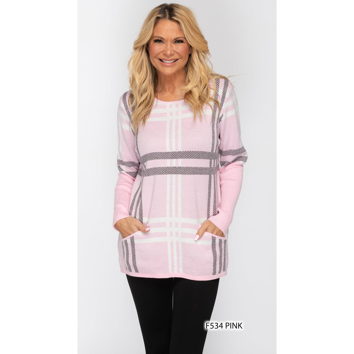 Fall Fashion Plaid Sweater