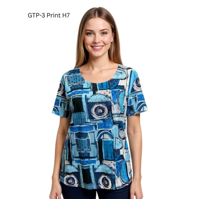 Short Sleeve Tee - Print H7