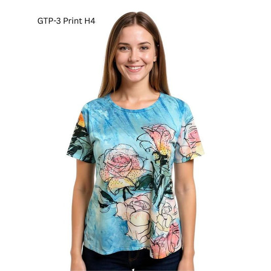 Short Sleeve Tee - Print H4