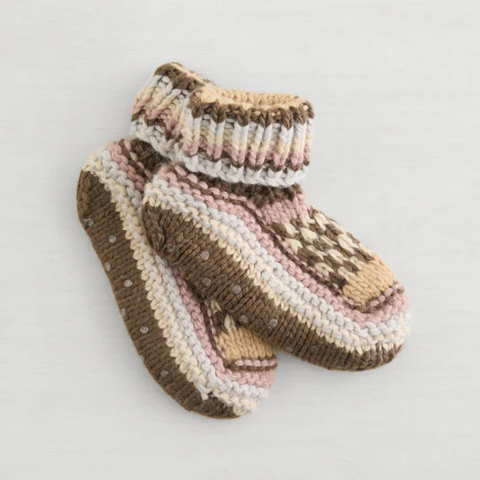 Hand Knitted Bootie Slipper