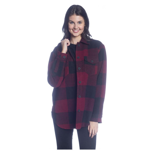 Plaid Shirt Jacket