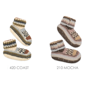 Hand Knitted Bootie Slipper
