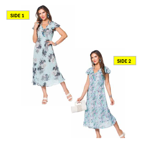 2025 Version of the Reversible Dress - Two Dresses in One!