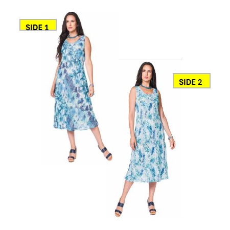 2025 Version of the Reversible Dress - Two Dresses in One!