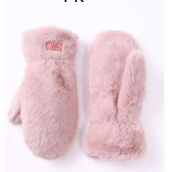 Warm and Comfortable Sherpa Faux Fur Mitts