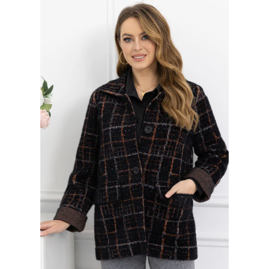 Autumn Nights Plaid Jacket