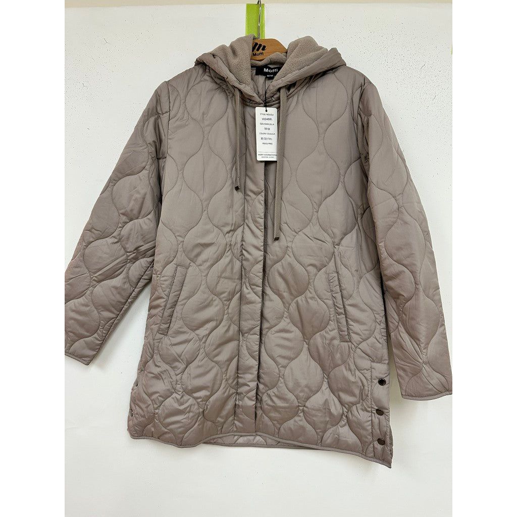 Chain Quilted Coat