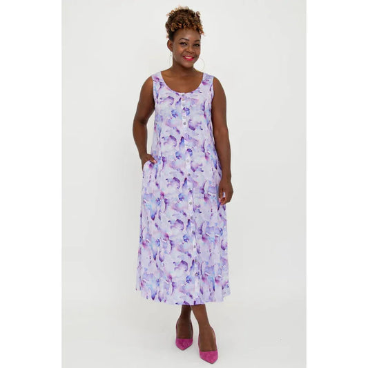 Madison Maxi Sleeveless Dress -Grace