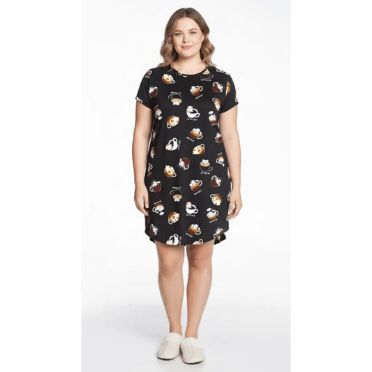 Plus Size Sleep Night Shirt