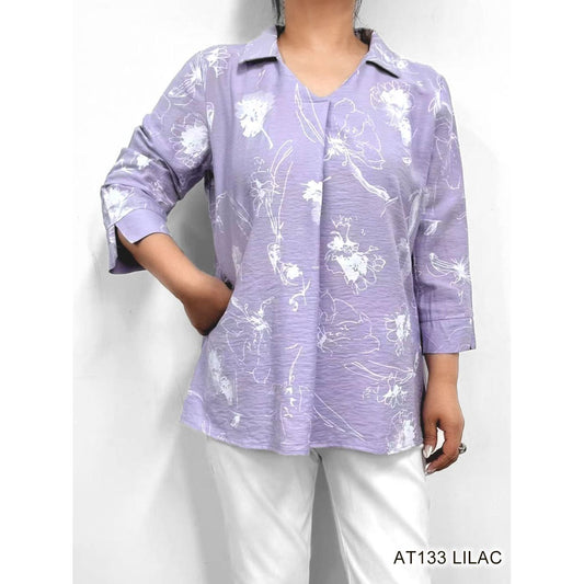 Perfect Top for Spring in Flowers