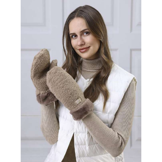 Warm and Comfortable Sherpa Lined Mitts