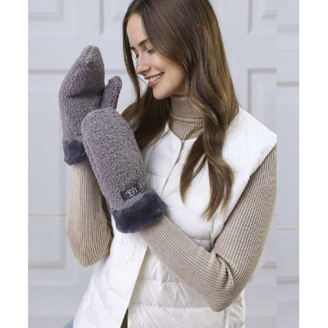 Warm and Comfortable Sherpa Lined Mitts