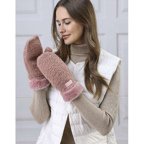 Warm and Comfortable Sherpa Lined Mitts