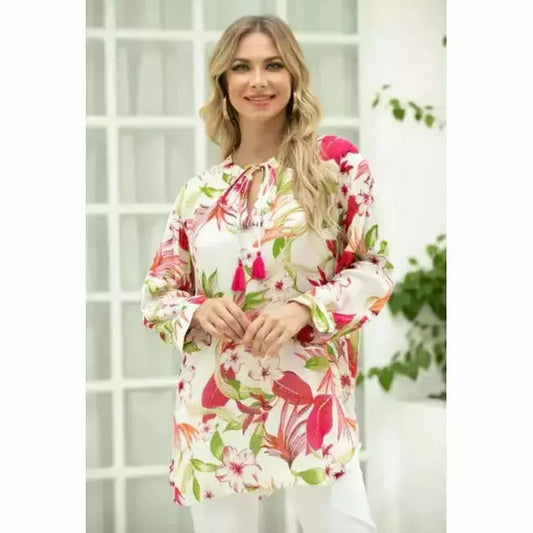 Light and Breezy Flower Shirt
