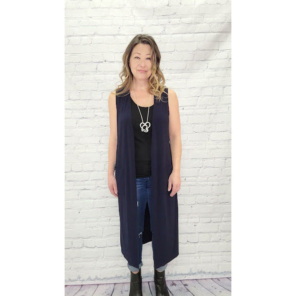 Maxi Sleeveless Vest