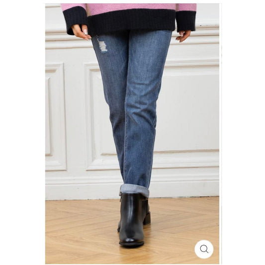 Bamboo Denim - Slight Distress