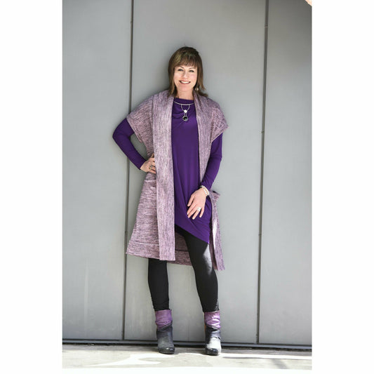Pocketed Maxi Sweater