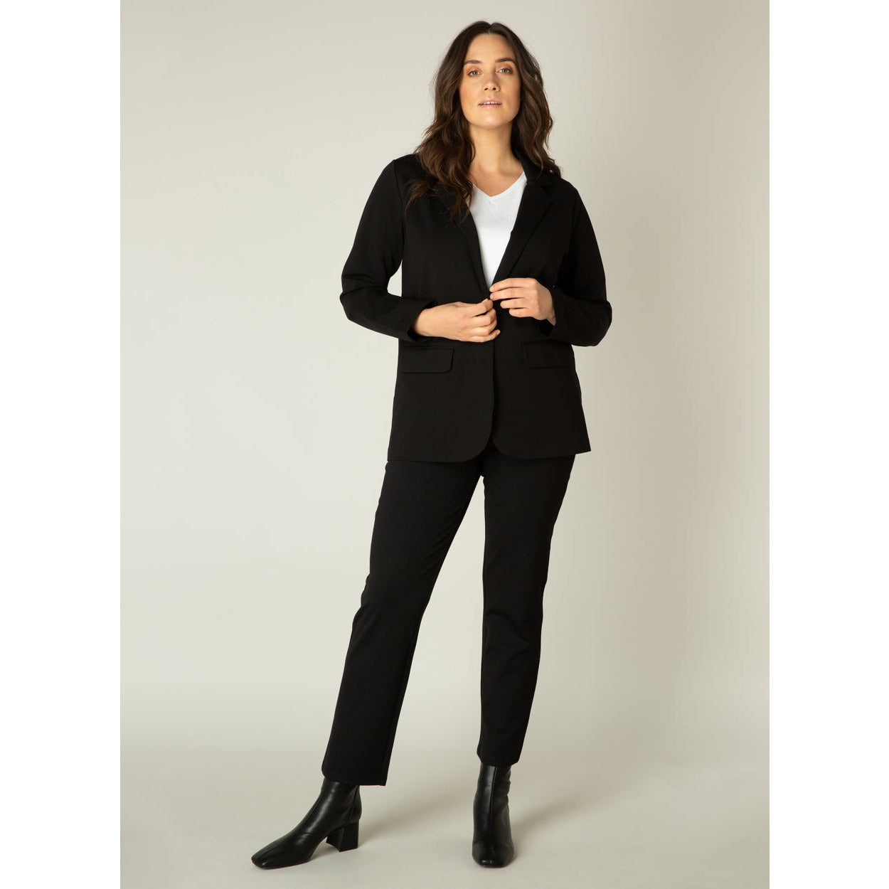 Single Breasted Blazer Plus Size