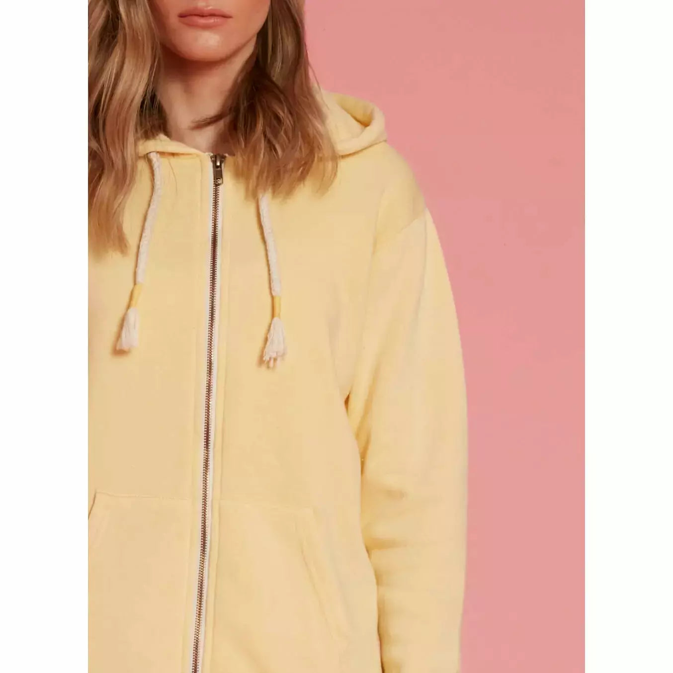 Zip Hoodie - Popcorn