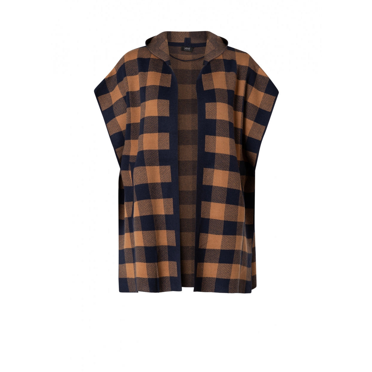 Fall Style Plaid -Hooded Coverup/Cardigan