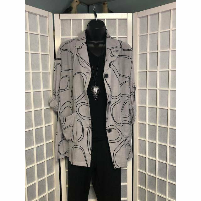 Lightweight Circle Jacket/Blouse