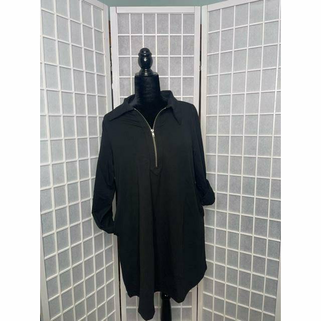 Baby French Terry Tunic with Zipper