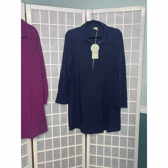 Baby French Terry Tunic with Zipper