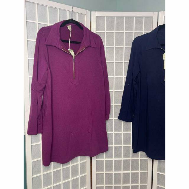 Baby French Terry Tunic with Zipper