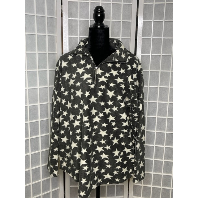 Star Patterned Fleece Top