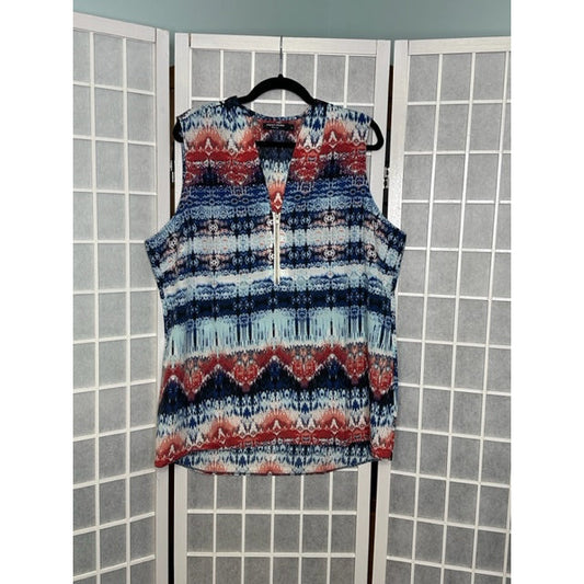 Sleeveless Blouse - Plus