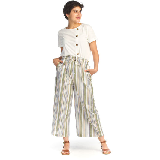 Button Detail Stretchy Top