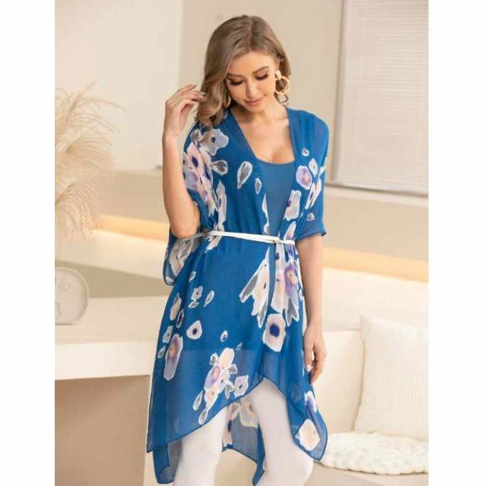 Cover Up - Duster - Light Blue