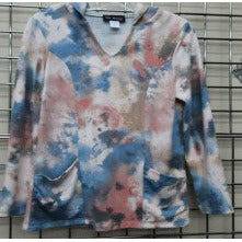 Tie Dye Look - Hooded Top