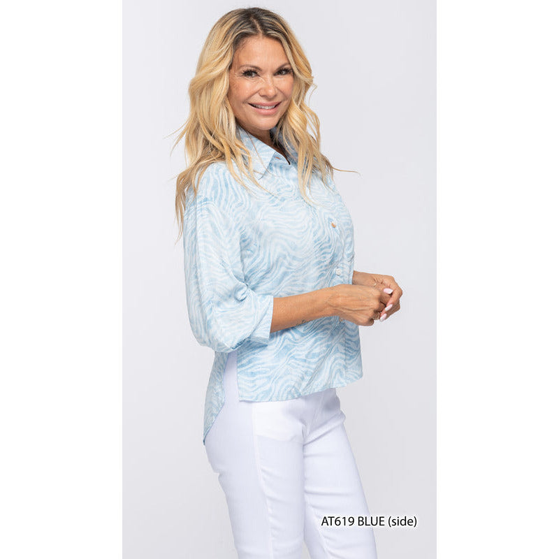 Ocean Waves Blouse