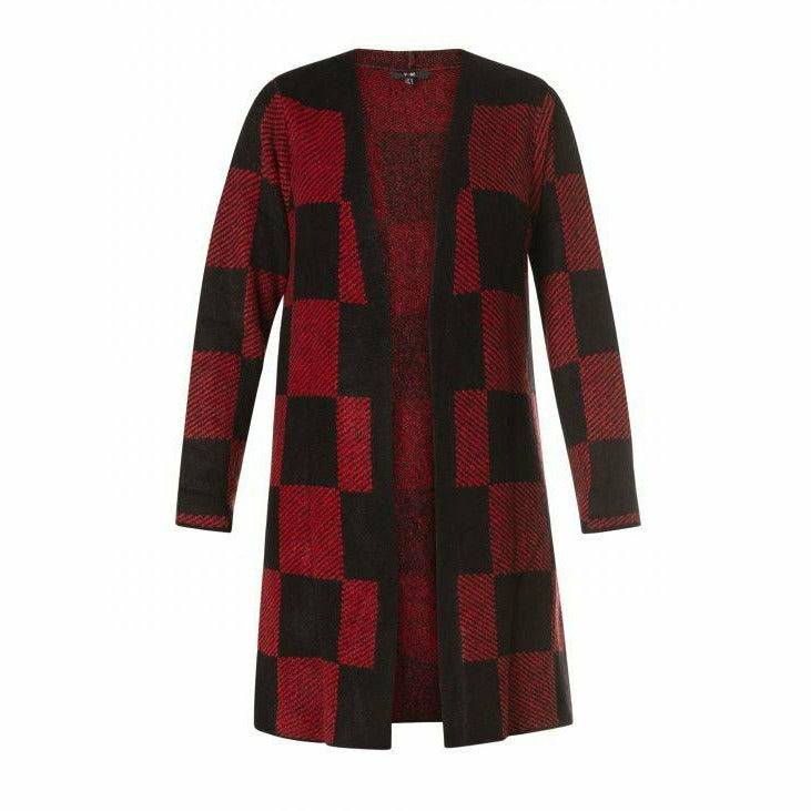 Cardigan - Buffalo Plaid - Plus Size