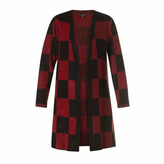 Cardigan - Buffalo Plaid - Plus Size