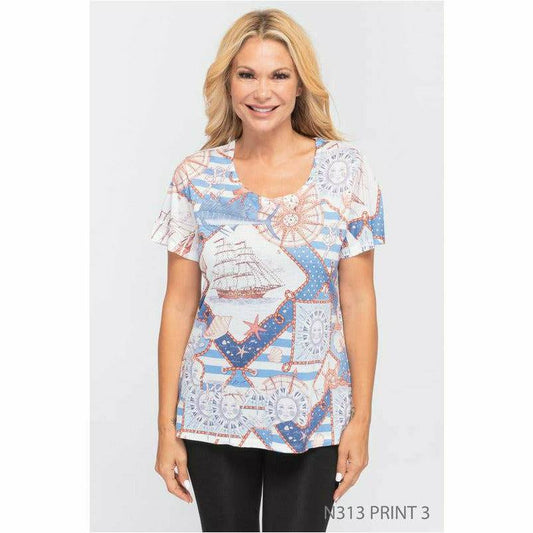 Tee - Short Sleeves - Nautical
