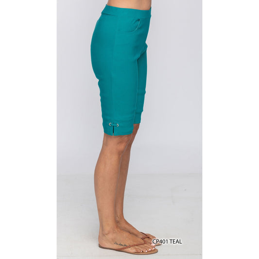 Bermuda Short - "Amelia" Teal
