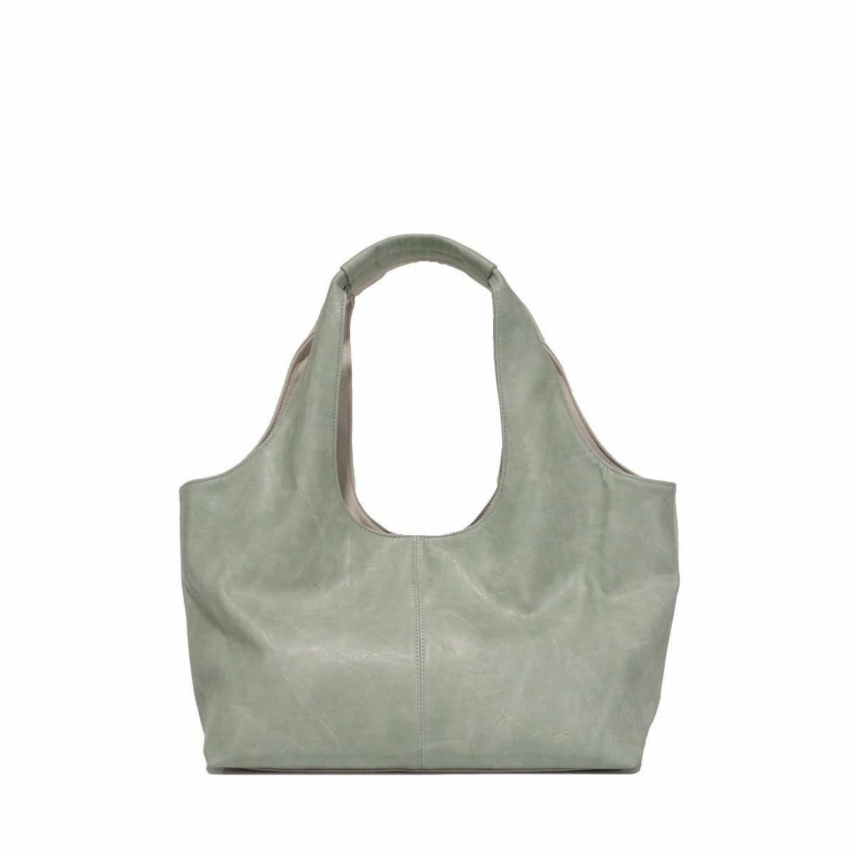 Taylor - 2 tone Tote bag with Wristlet