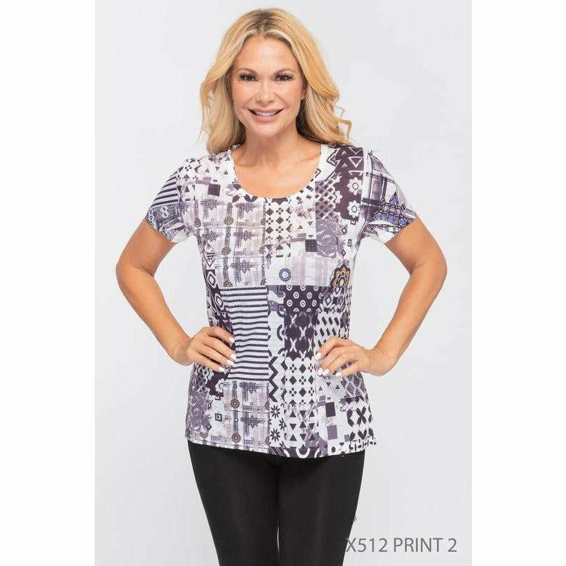 Tee - Short Sleeve -Mix Media