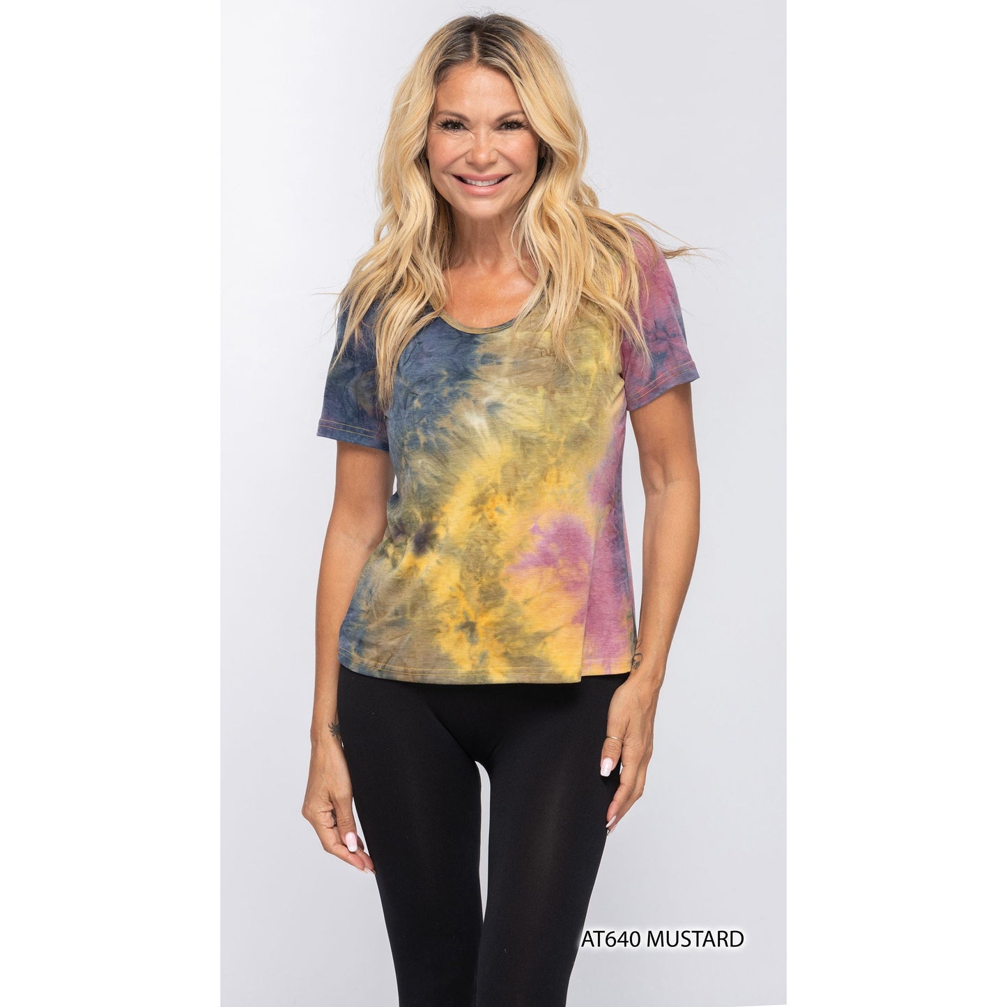 Short Sleeve Tie-Dye Tee